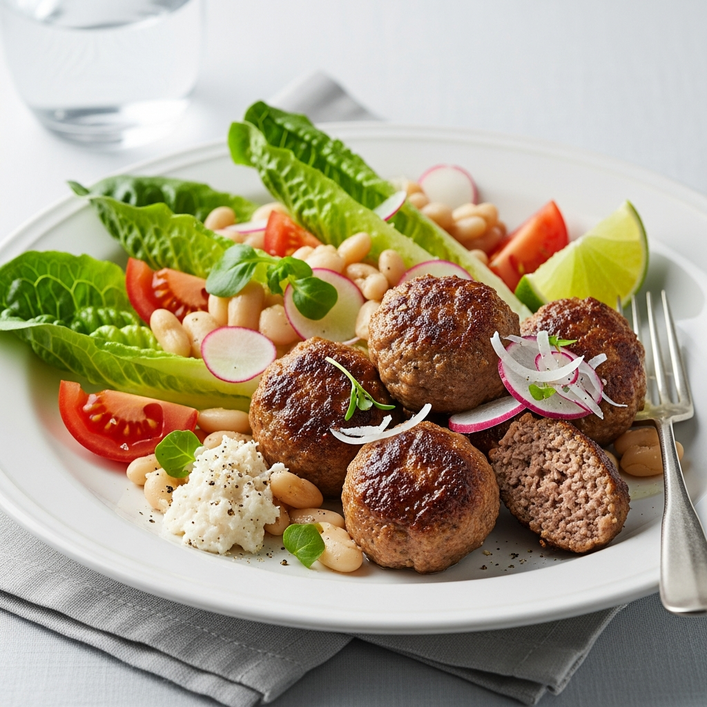 Lammfärsbullar