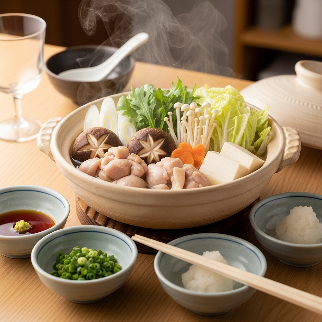Mizutaki (Chicken Hot Pot) 水炊き