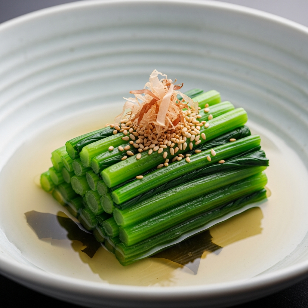 Spinach Ohitashi (Japanese Spinach Salad) ほうれん草のお浸し