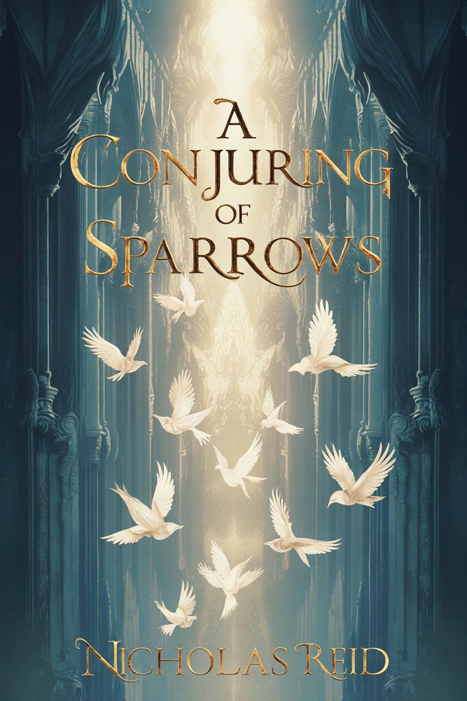 Cover of A Conjuring of Sparrows