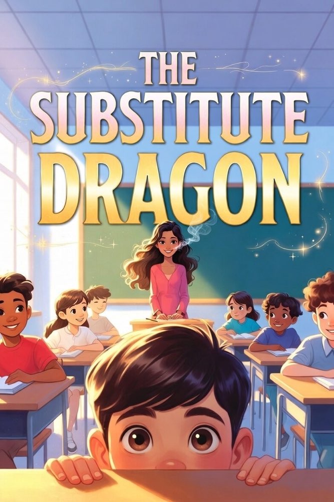Cover of The Substitute Dragon (Ages 8–12)