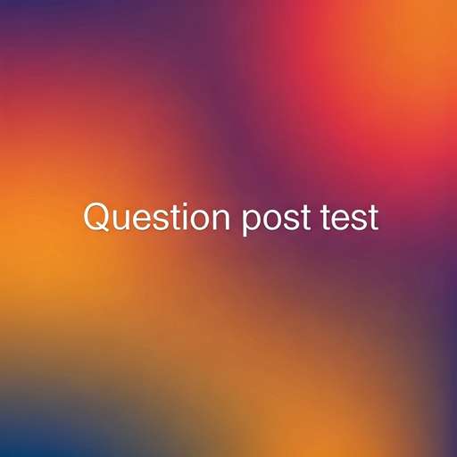 Question post, activityType in content