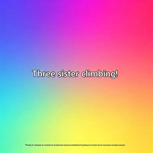 Three sister climbing!