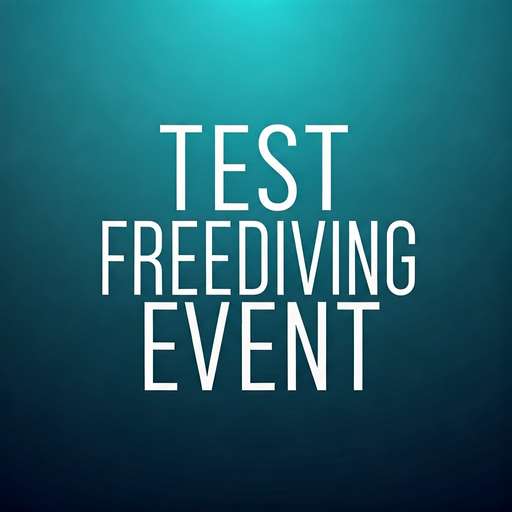 Test Freediving Event