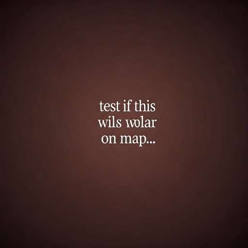 test if this will appear on map