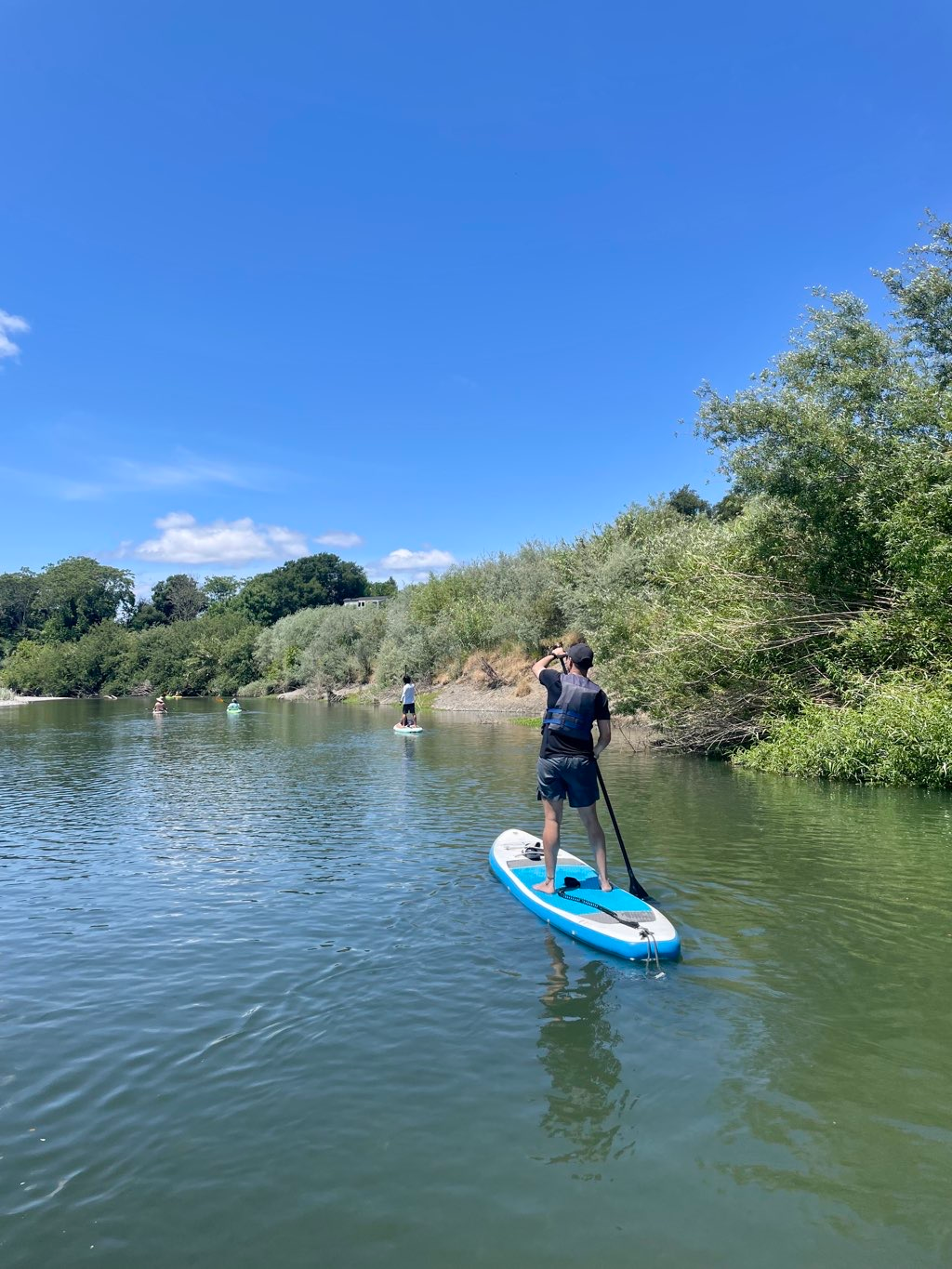 SUP on Russian river is super fun!
