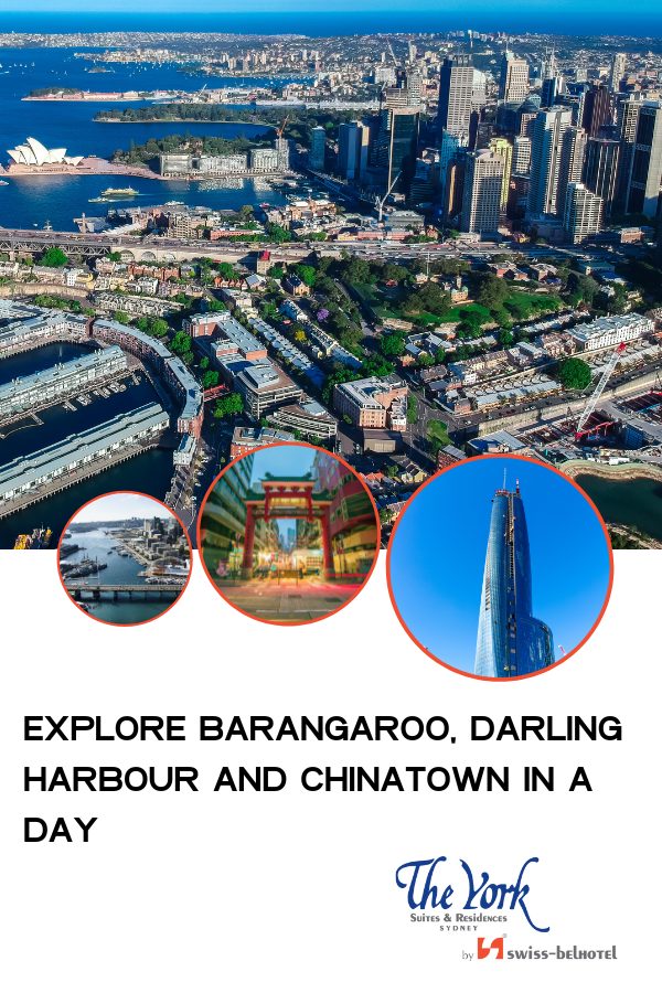 Explore Barangaroo, Darling Harbour and Chinatown in a day