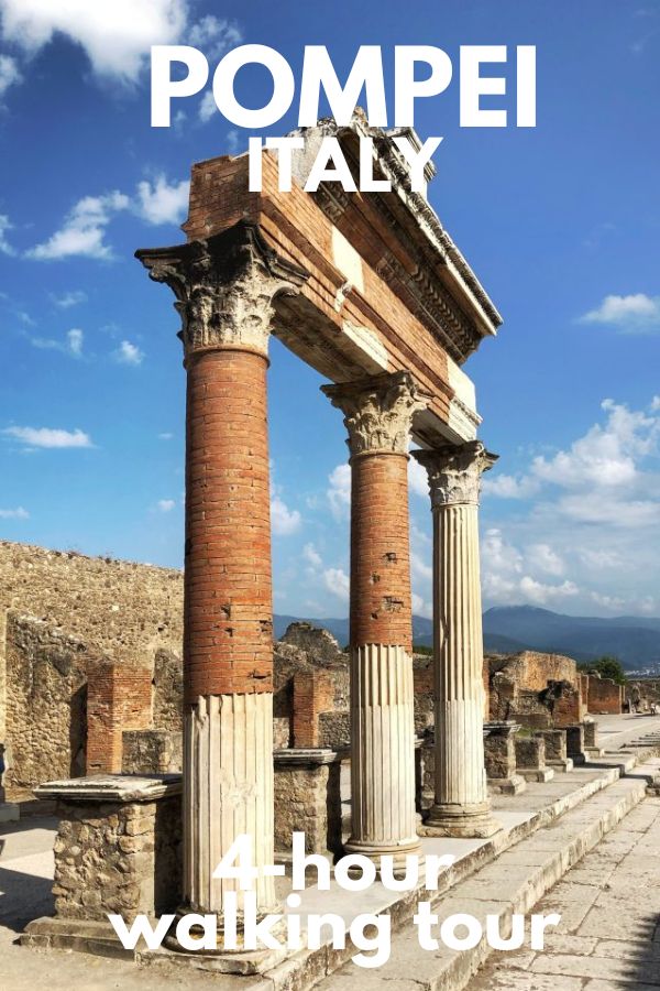 POMPEI, 4-hour walking tour through time