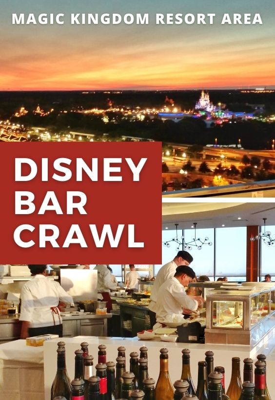 Disney Bar Crawl - Magic Kingdom Resort Area