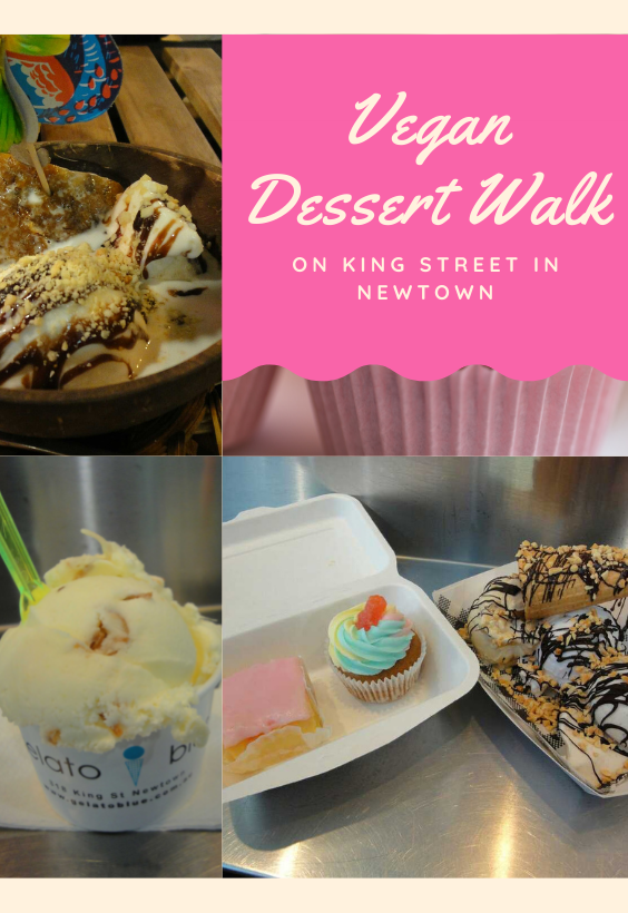 Vegan Dessert Walk on King Street in Newtown 