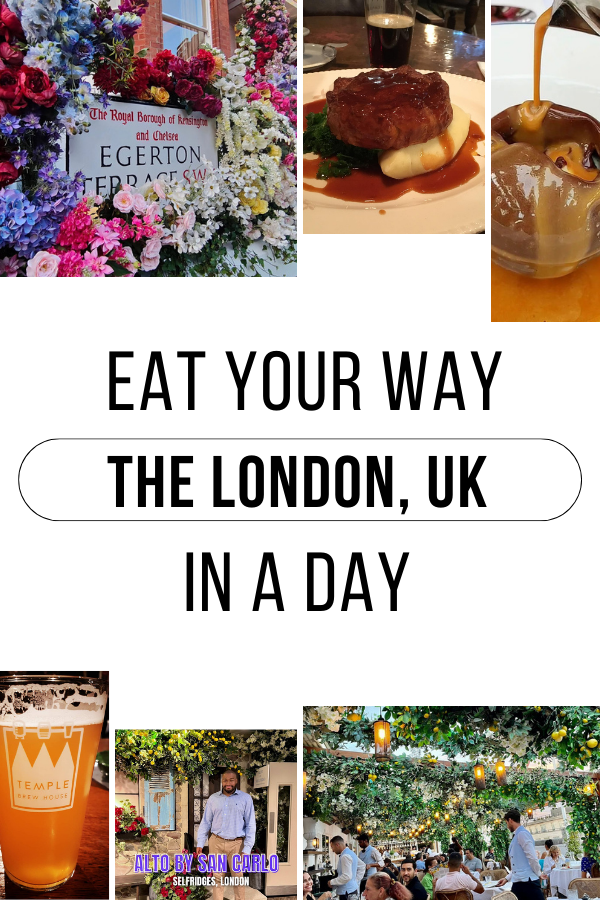 Eat your way through London, UK in a day