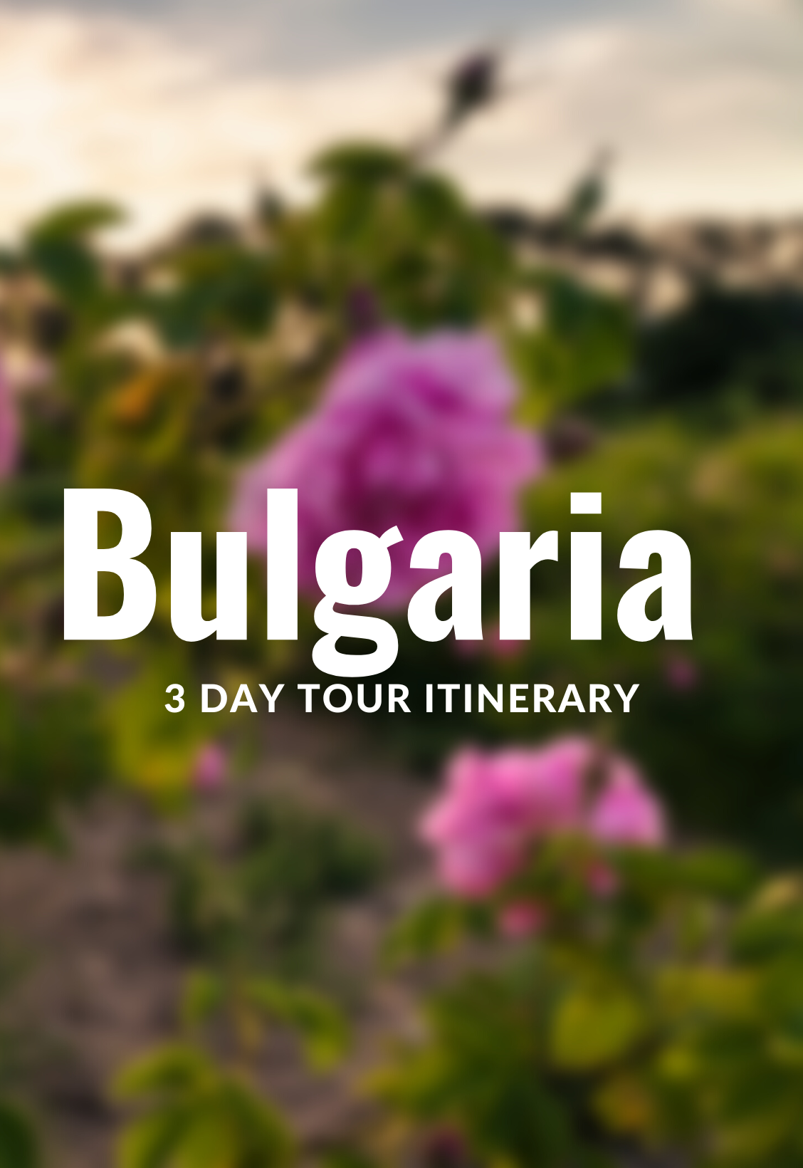 3 day Bulgaria tour itinerary
