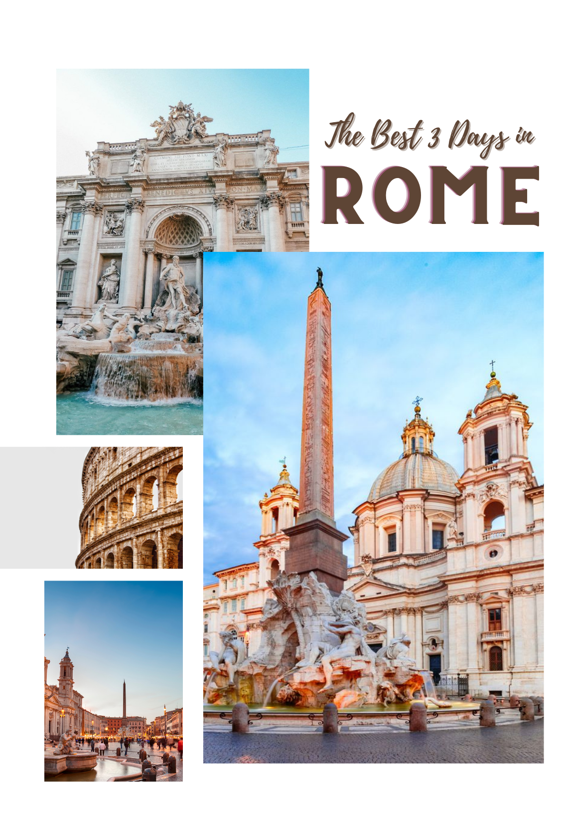 The Best 3 Days in Rome Itinerary