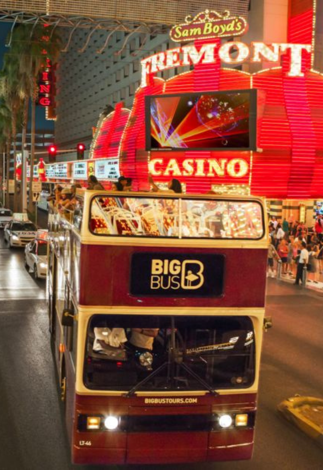 Guide to visit downtown Las Vegas at night