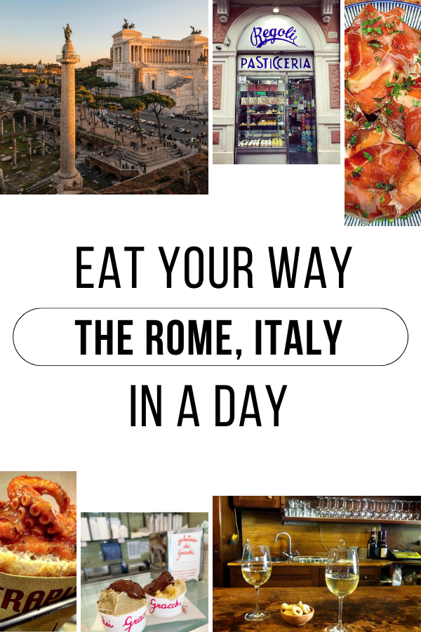 Eat your way through Rome, Italy in a day