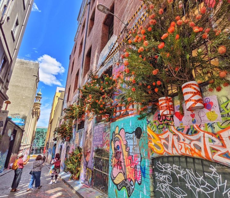 Melbourne Graffiti Laneways