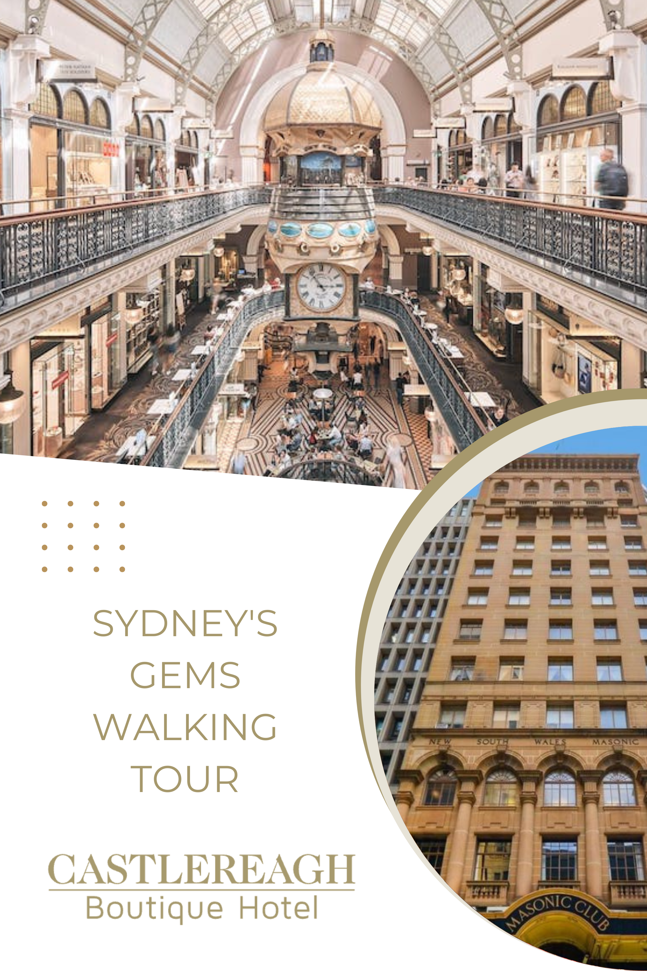 Sydney's Gems Walking Tour with Castlereagh Boutique Hotel