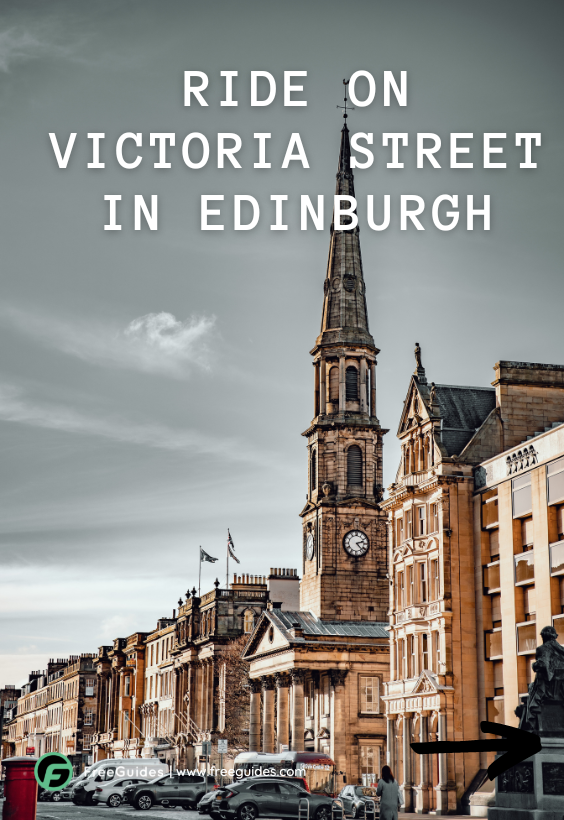 RIDE ON Victoria Street in Edinburgh