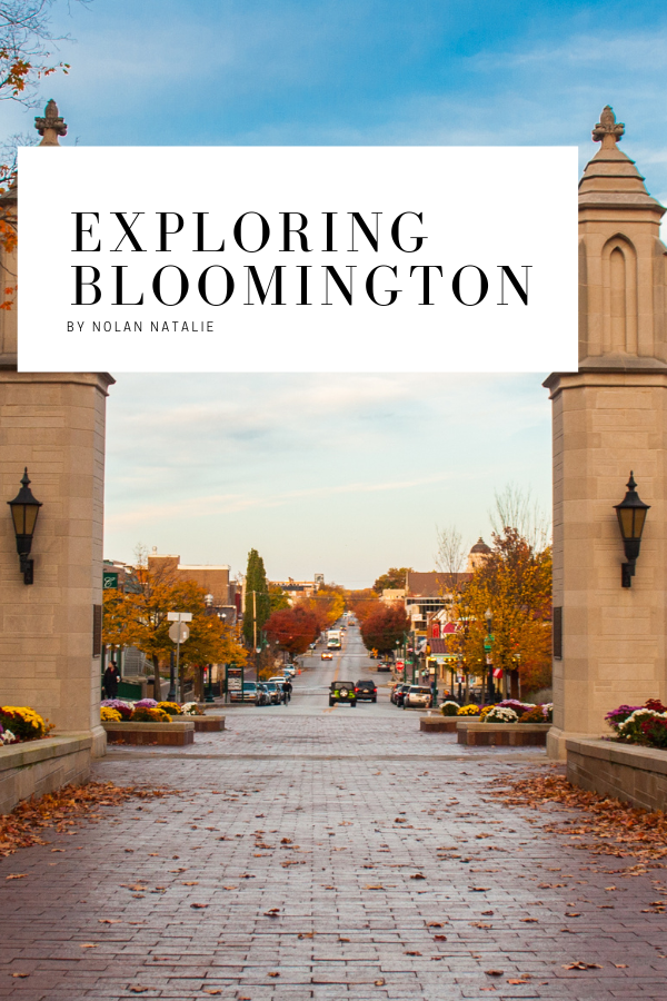 Exploring Bloomington Indiana
