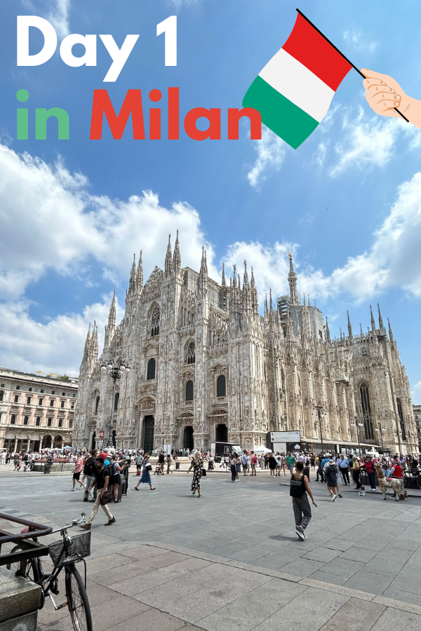 Day 1 in Milan 🇮🇹 (with transport and tips)