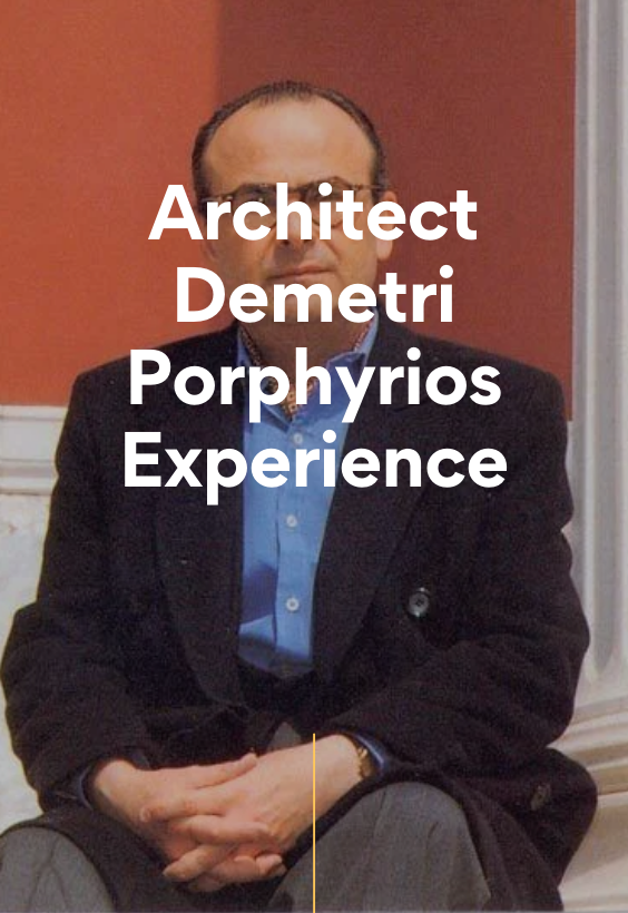Architect Demetri Porphyrios Experience