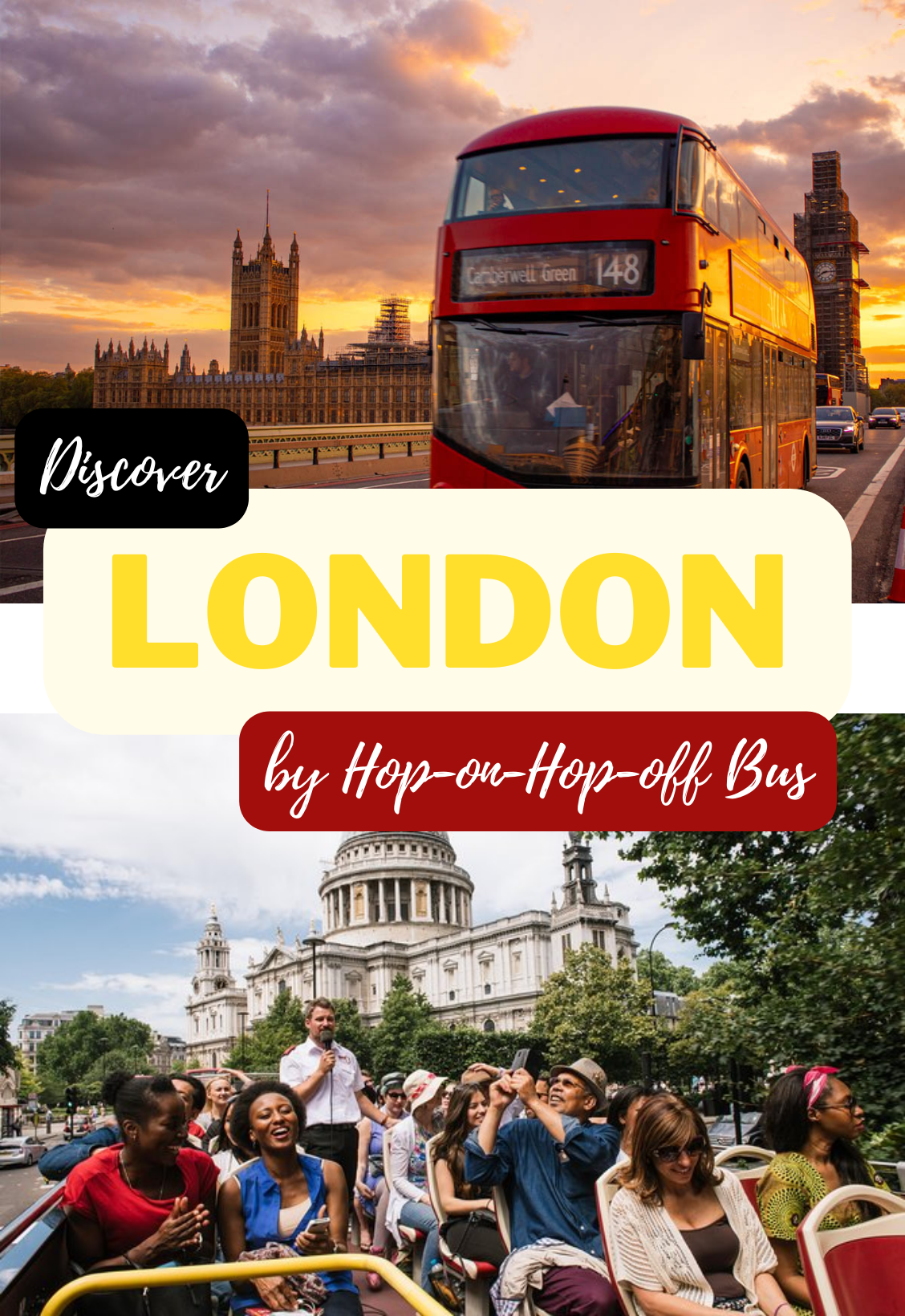 Discover London by Hop-on-Hop-off Bus