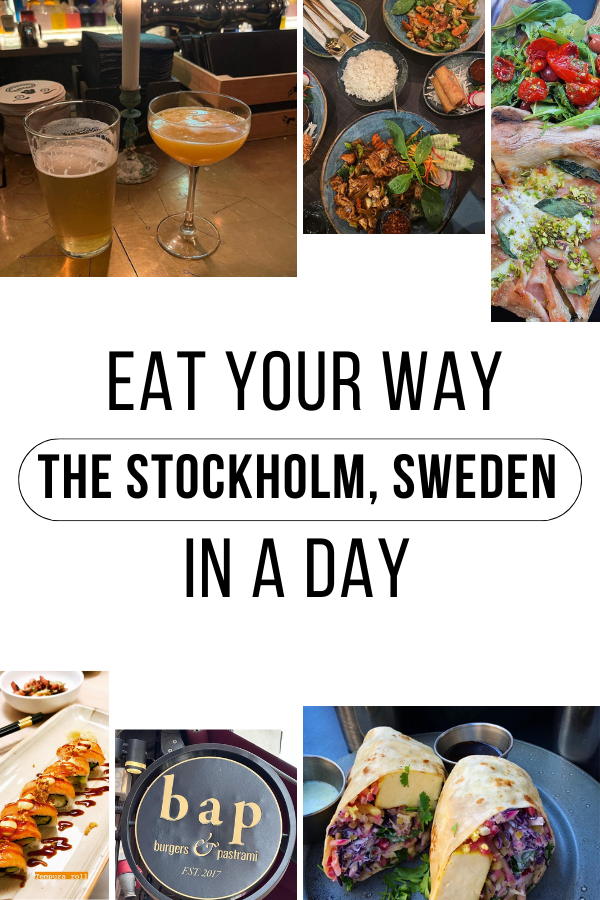 Eat your way through Stockholm, Sweden in a day