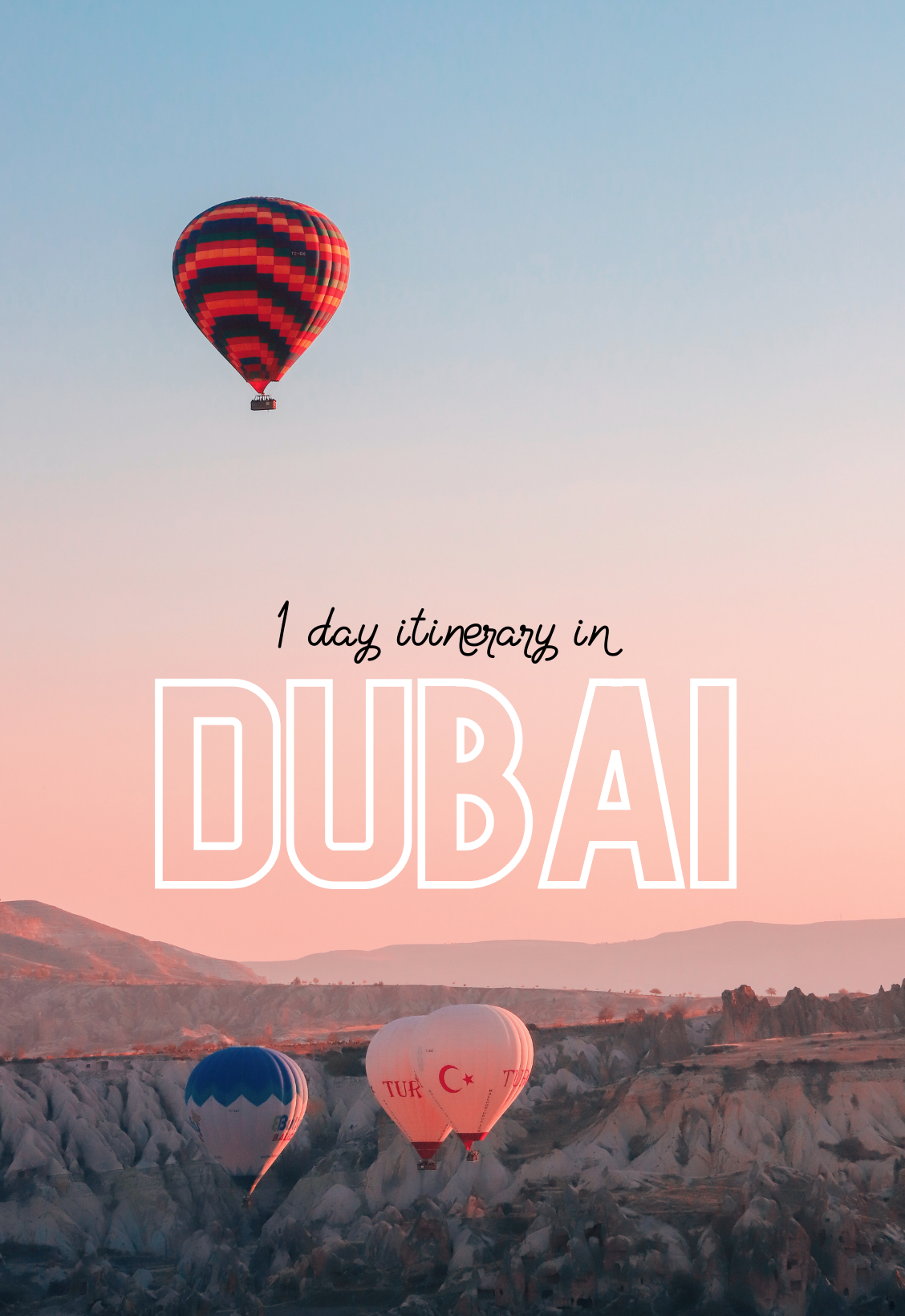 1 day itinerary in Dubai