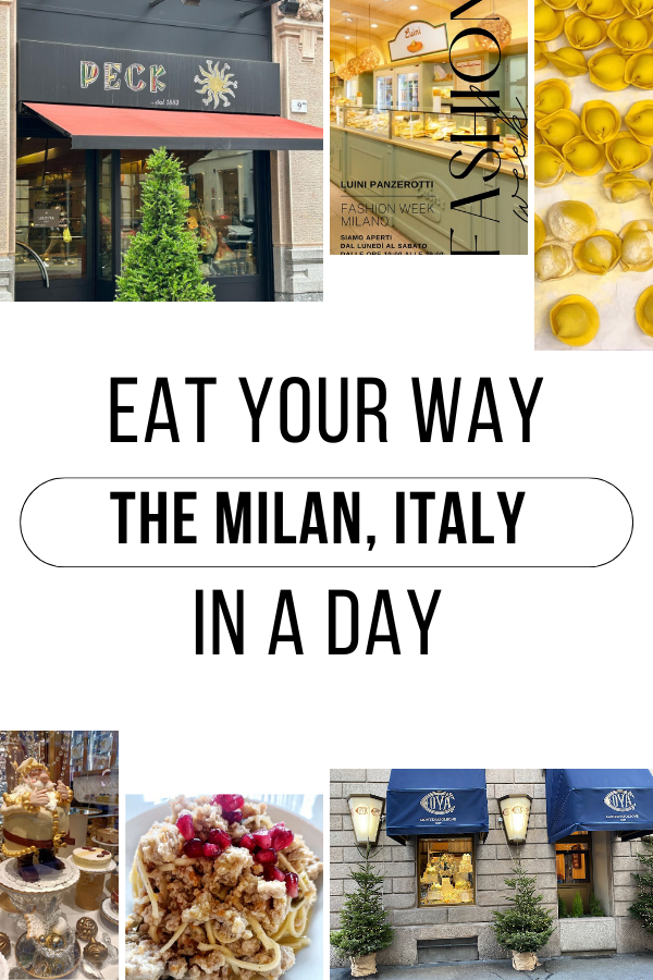 Eat your way through Milan, Italy in a day