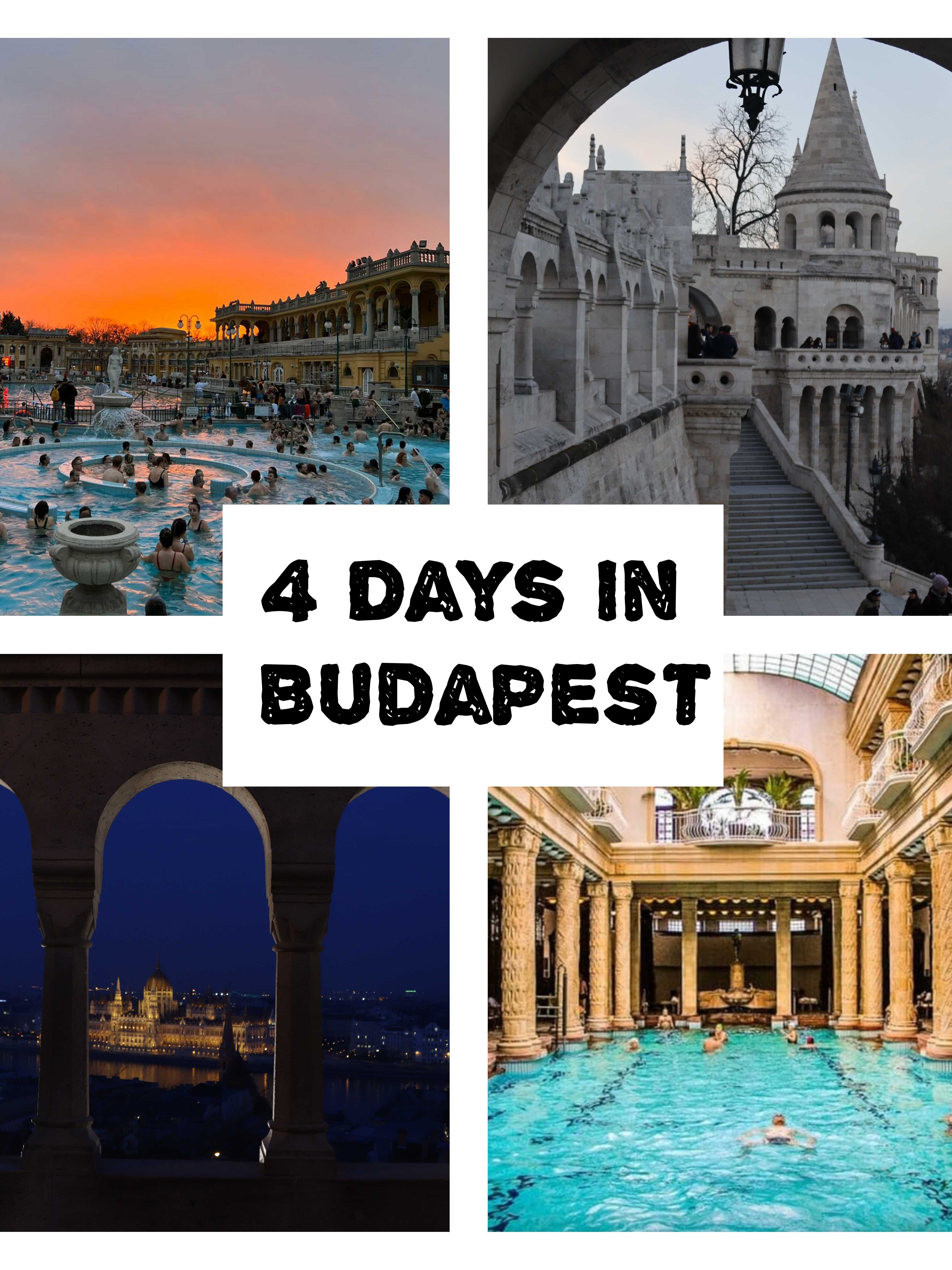4 days in Budapest