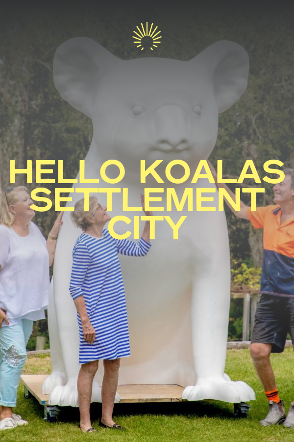 Hello Koalas Sculpture Trail Settlement City
