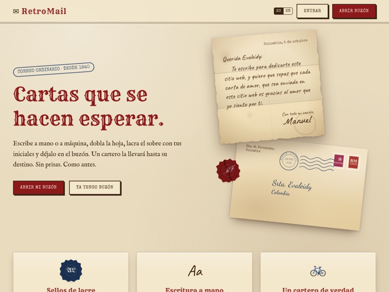 RETROMAIL.LOVE, imagen 2 de 2