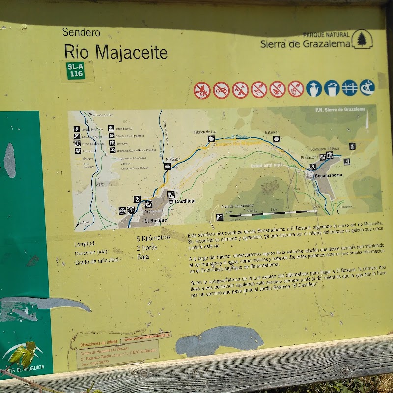 Sendero Rio Majaceite