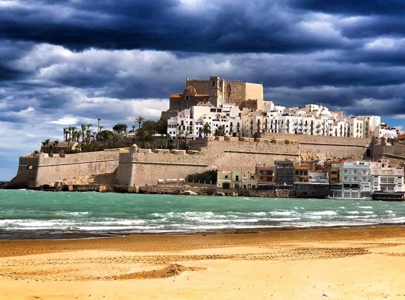 Visita a la playa Norte de Peniscola