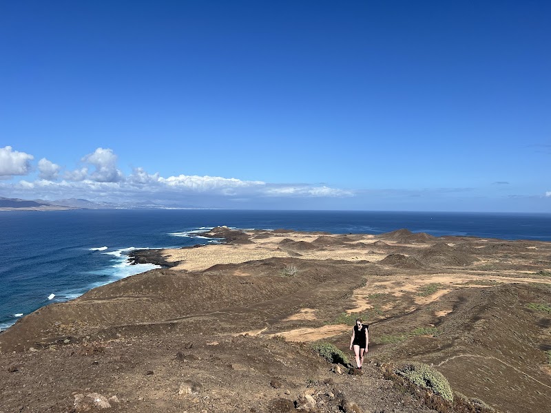 Montana de La Caldera Isla de Lobos