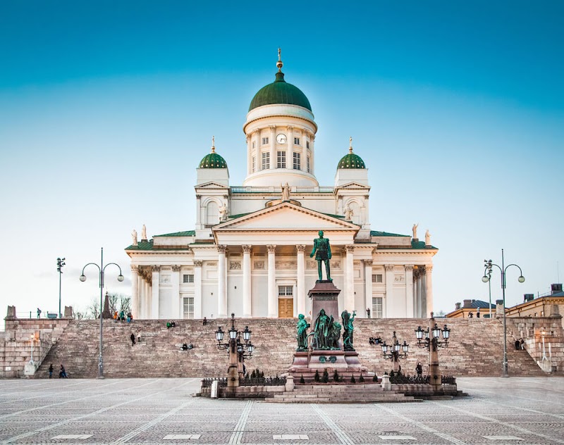 Spaziergang am Senatsplatz (Senaatintori)