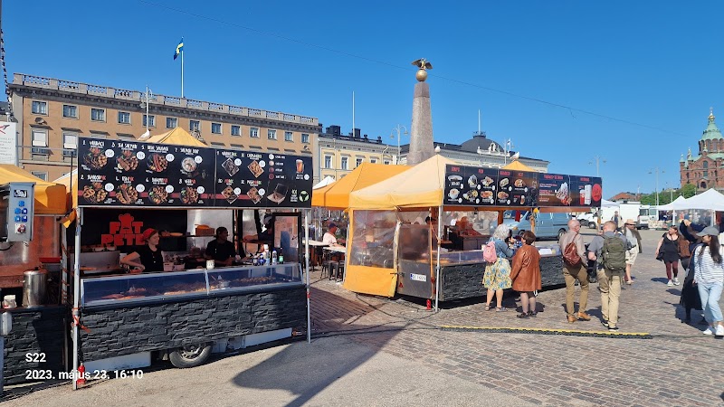 Mittagessen am Kauppatori