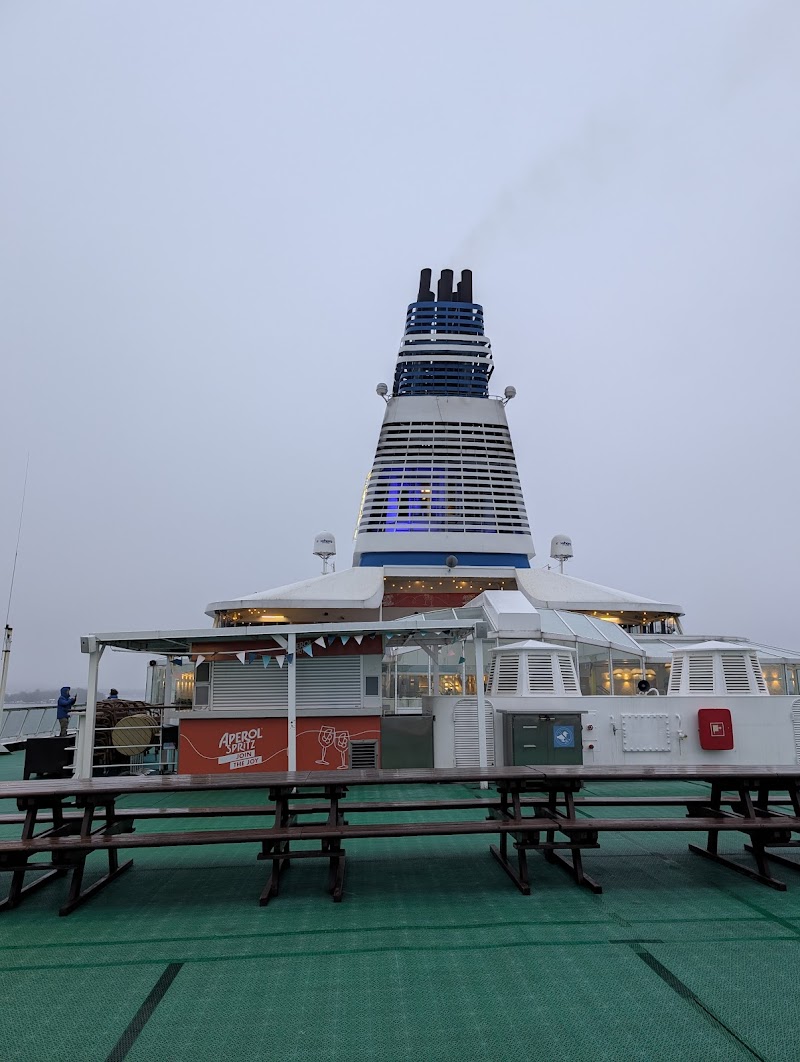 Fahrt nach Stockholm mit der Faehre
