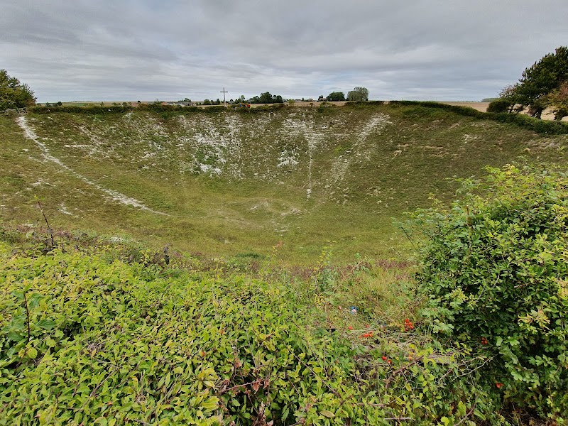 Découverte du cratère de la Boisselle Lochnagar