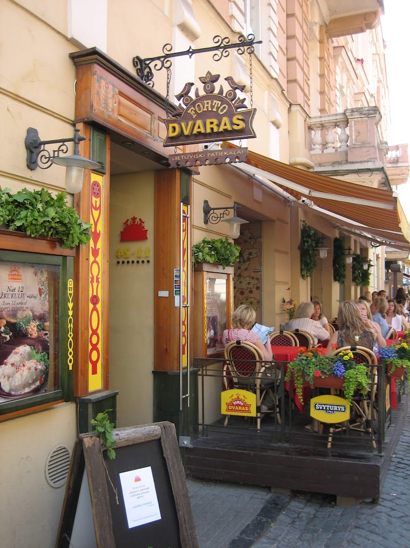 Almuerzo en Vilnius