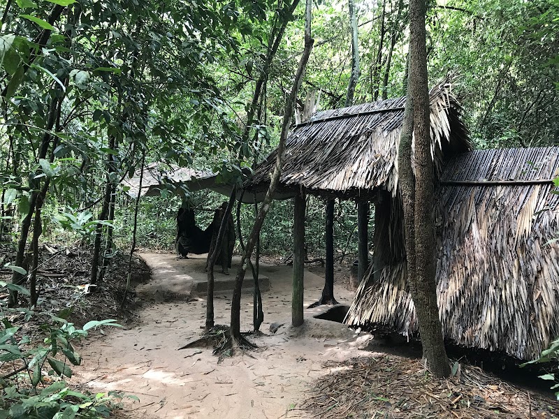 Visite des tunnels de Cu Chi