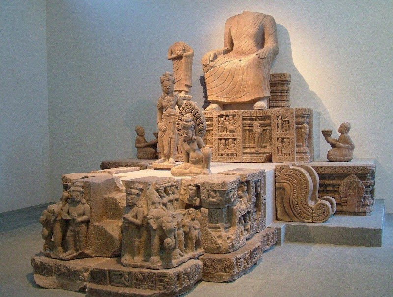 Visite du musee de la sculpture Cham