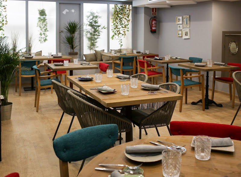 Mittagessen im Lubora Madrid Bistro