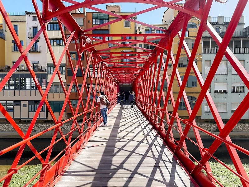 Puente de las Pescaderías Viejas y vistas al Onyar