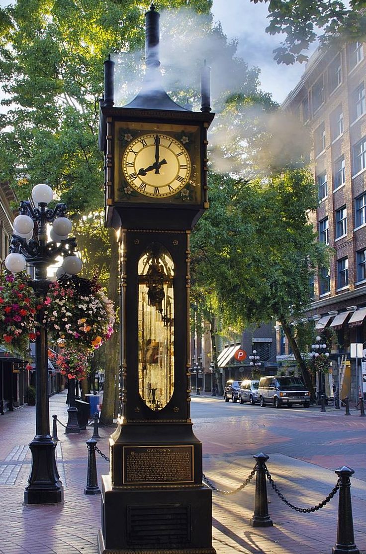 Recorrido por Gastown y el Reloj de Vapor