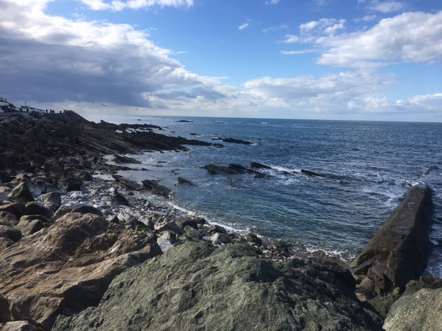 Ruta a pie por la Corniche Basque
