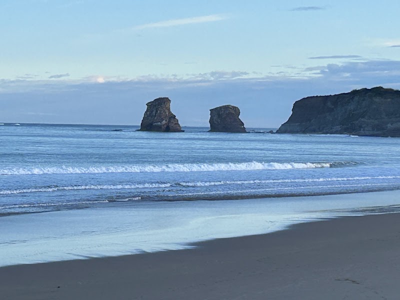 Paseo matinal por la playa y dunas de Hendaya