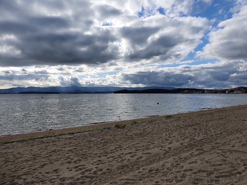 Visita a la playa de Compostela