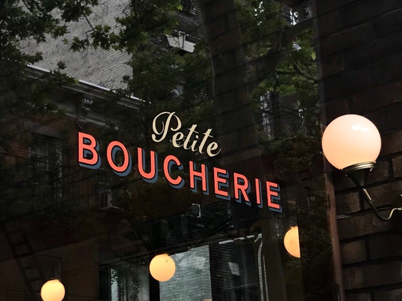 Cena temprana en Petite Boucherie