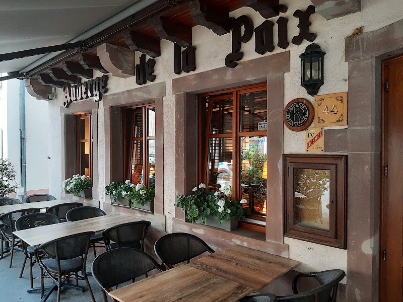 Almuerzo en Restaurant Auberge de la Paix Sélestat